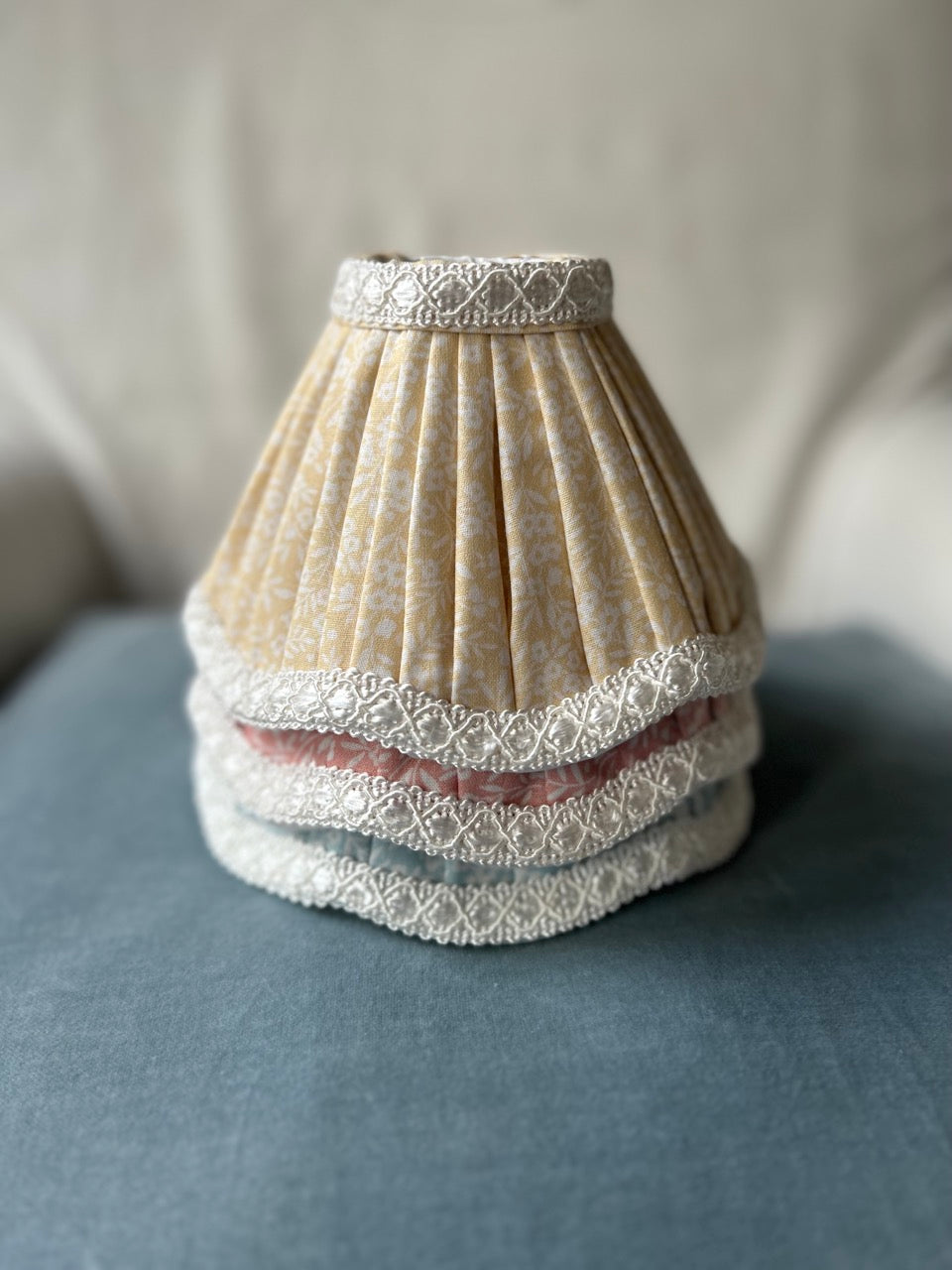 The Collection Soft Lampshade Candle Clip Lemon