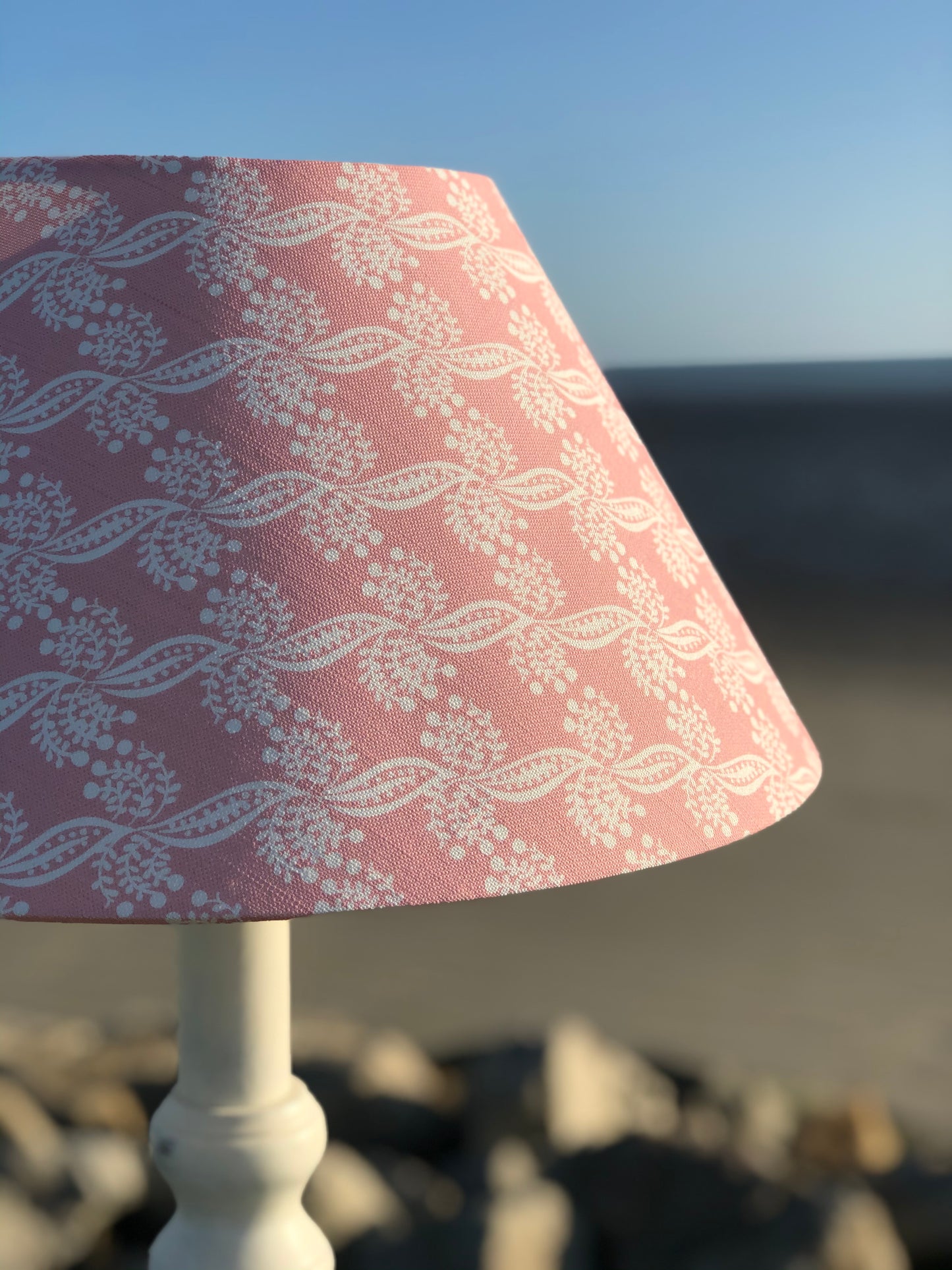 Charlotte Gaisford Pink Floral Coolie Hard Shade
