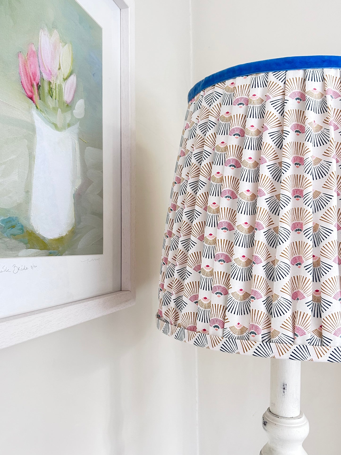 Pleated French Drum Shade