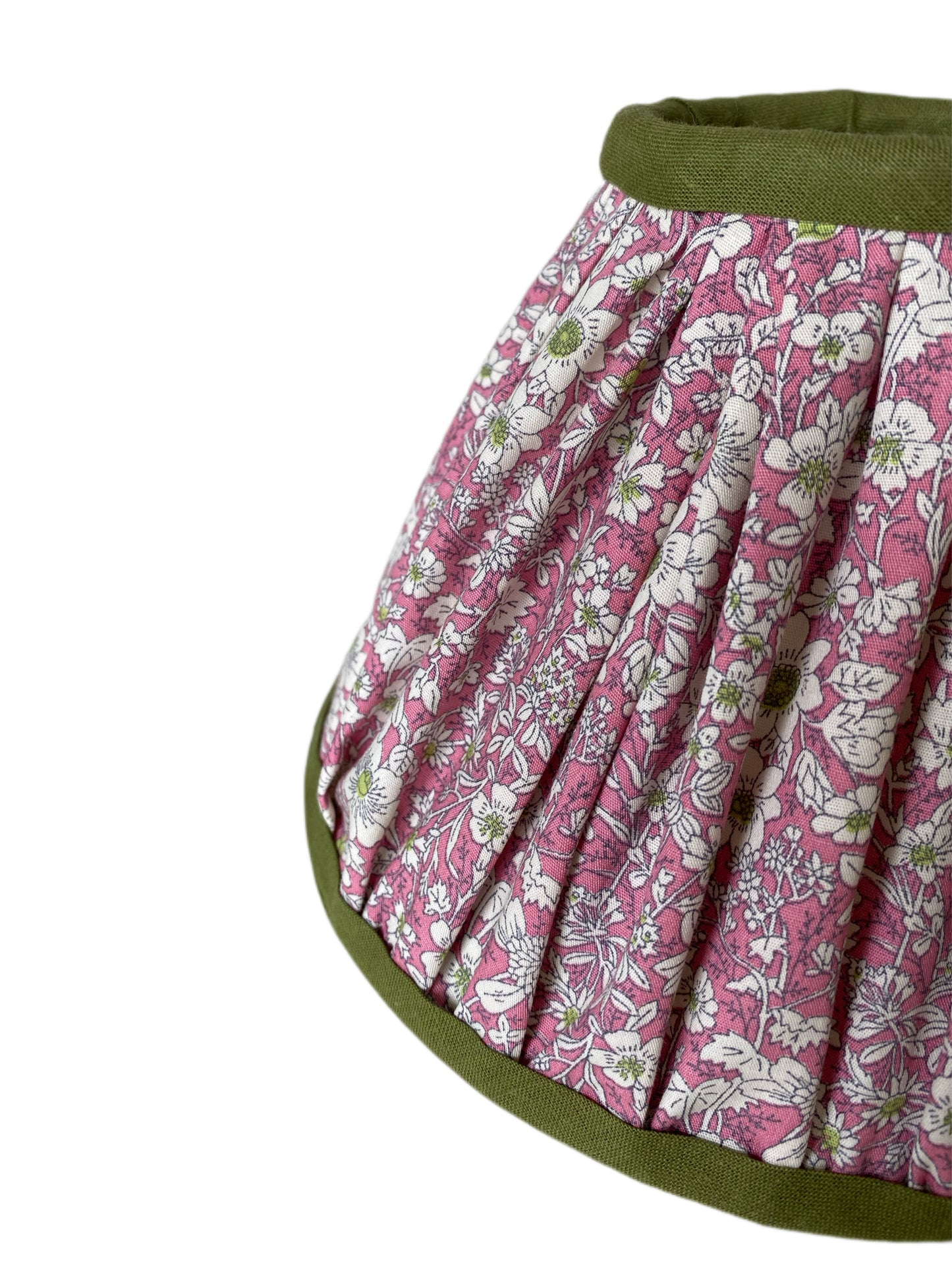 Liberty London Pink & Green Floral Soft Lampshade