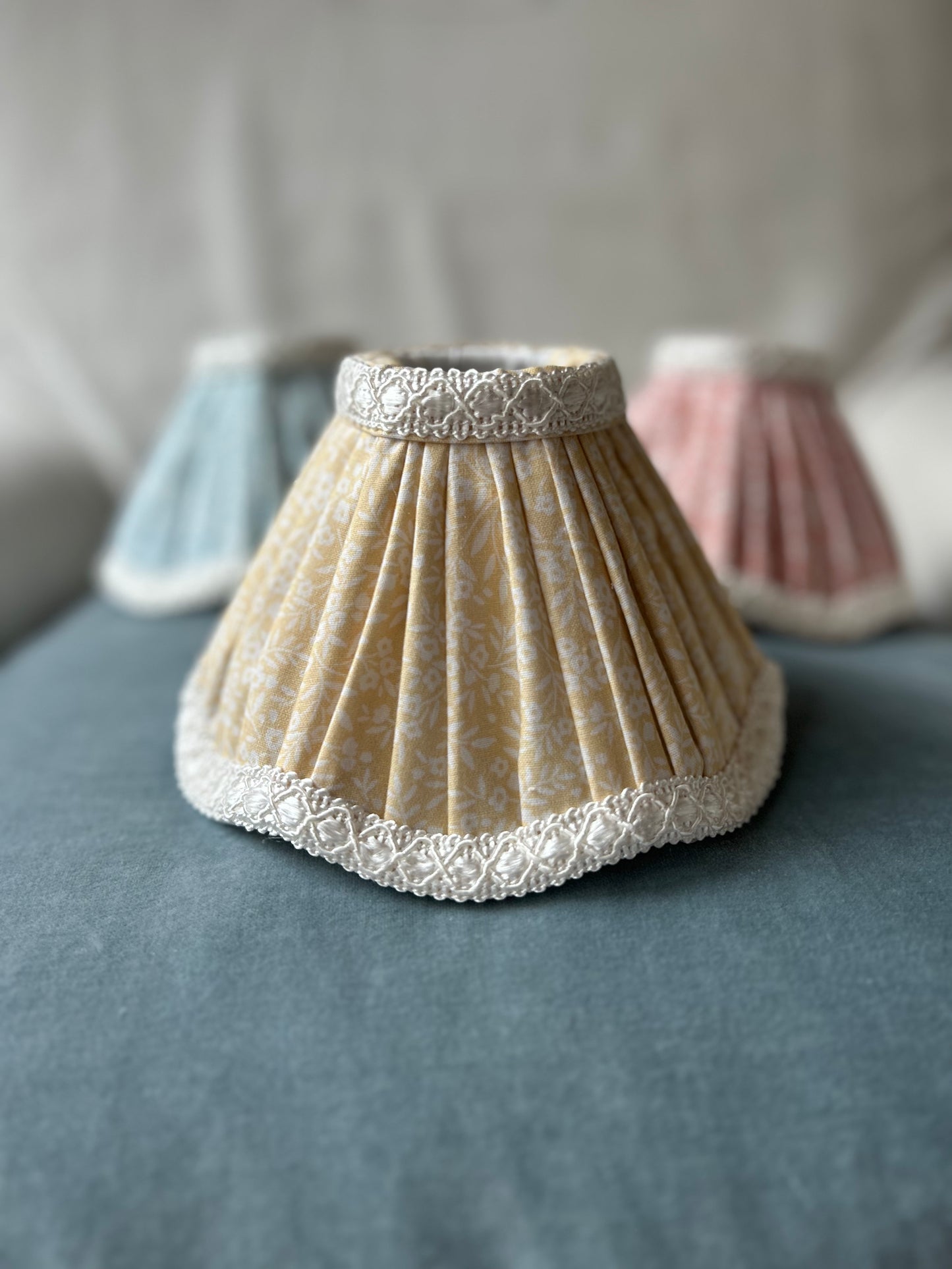 The Collection Soft Lampshade Candle Clip Lemon