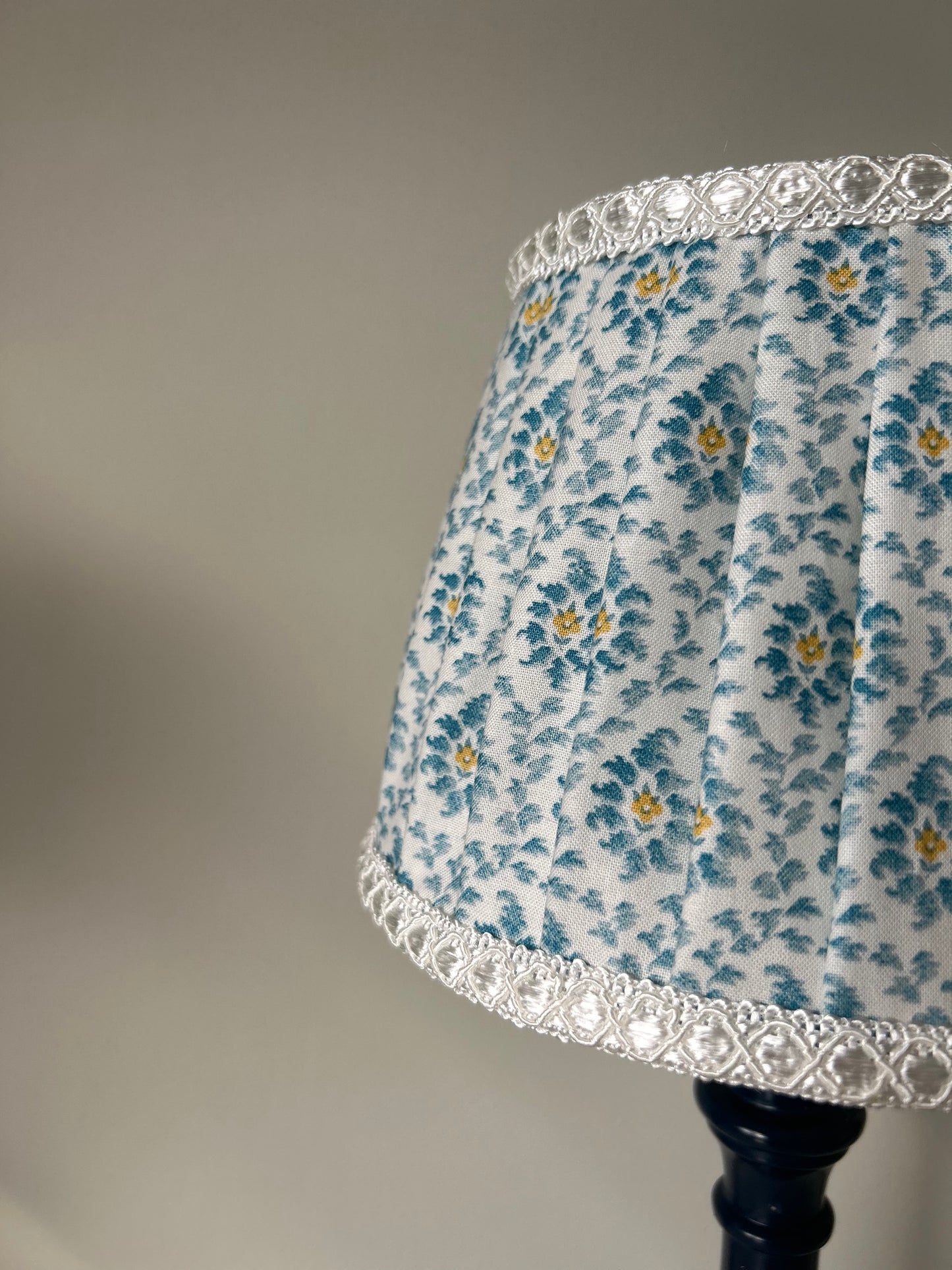 The Collection Soft Lampshade Liberty Blue